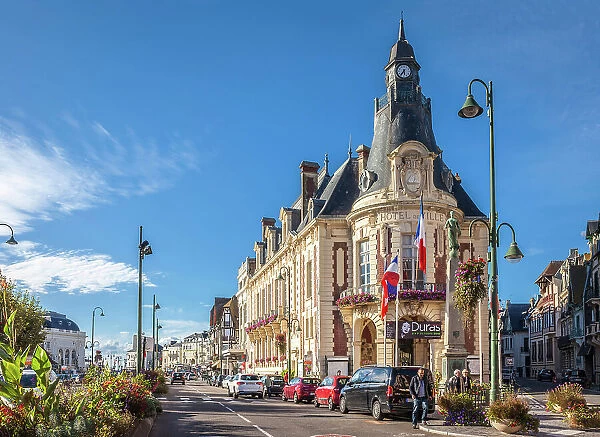 Town Hall of Trouville-sur-Mer, Calvados, Normandy, France