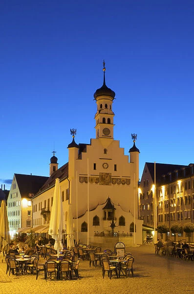 Townhall in Kempten, Allgaeu, Bavaria, Germany