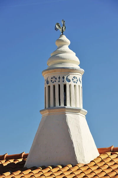 Traditional Algarve chimney, Portugal