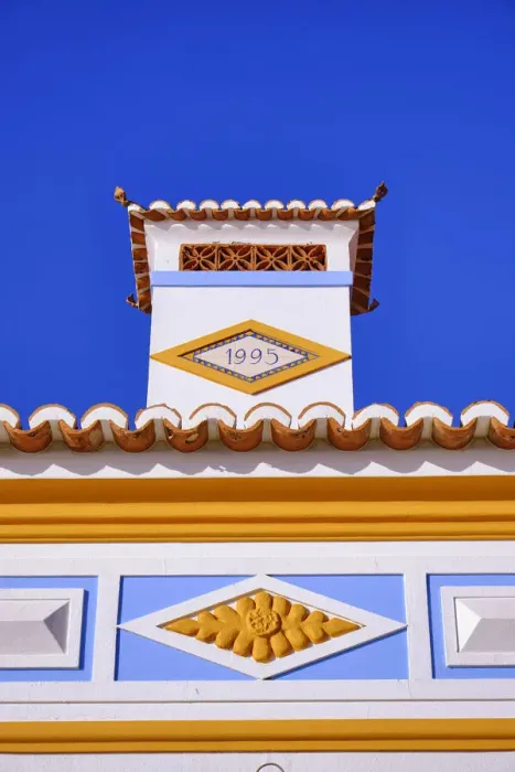 Framed Print : Detail of traditional architecture at Ericeira, Portugal Framed Print : Detail of traditional architecture at Ericeira, Portugal