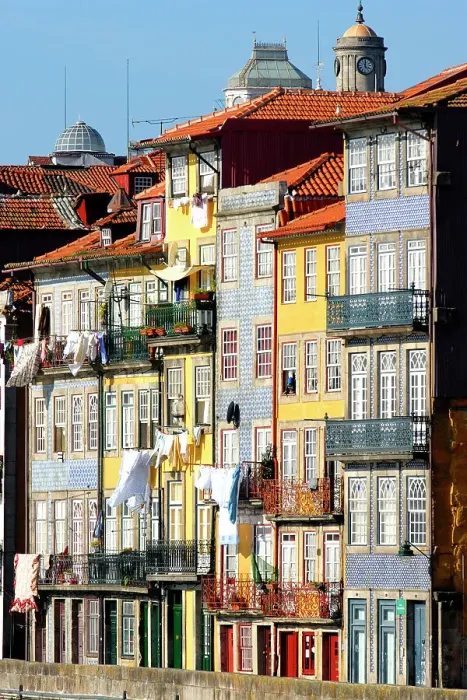 Framed Print : Traditional architecture of the Ribeira, a Unesco World Heritage Site. Oporto, Portugal Framed Print : Traditional architecture of the Ribeira, a Unesco World Heritage Site. Oporto, Portugal