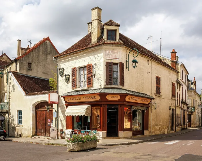 Framed Print : Traditional bakery in Ancy-le-Franc, Yonne, France Framed Print : Traditional bakery in Ancy-le-Franc, Yonne, France