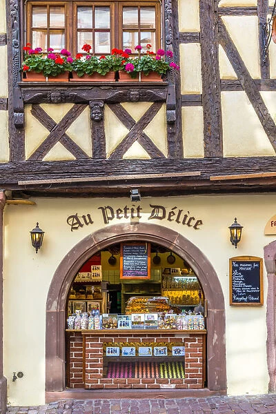 Traditional bakery, Riquewihr, Alsace, France