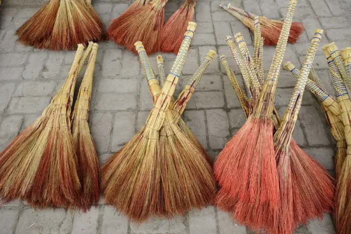Framed Print : Traditional brooms for sale. Dekhon bazaar, Khiva. Uzbekistan Framed Print : Traditional brooms for sale. Dekhon bazaar, Khiva. Uzbekistan