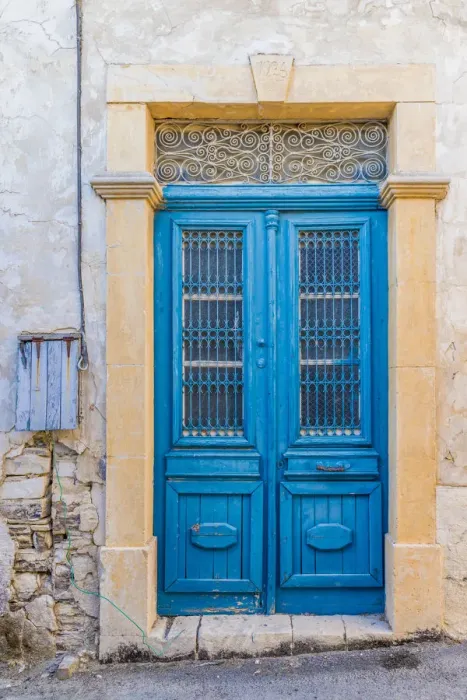 Framed Print : Traditional building in Lefkara village in Cyprus Framed Print : Traditional building in Lefkara village in Cyprus