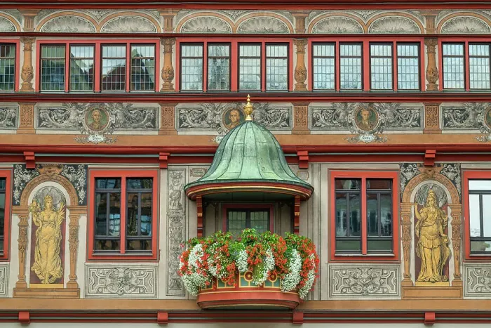 Framed Print : Traditional Building, Tubingen, Baden-Wurttemberg, Germany Framed Print : Traditional Building, Tubingen, Baden-Wurttemberg, Germany