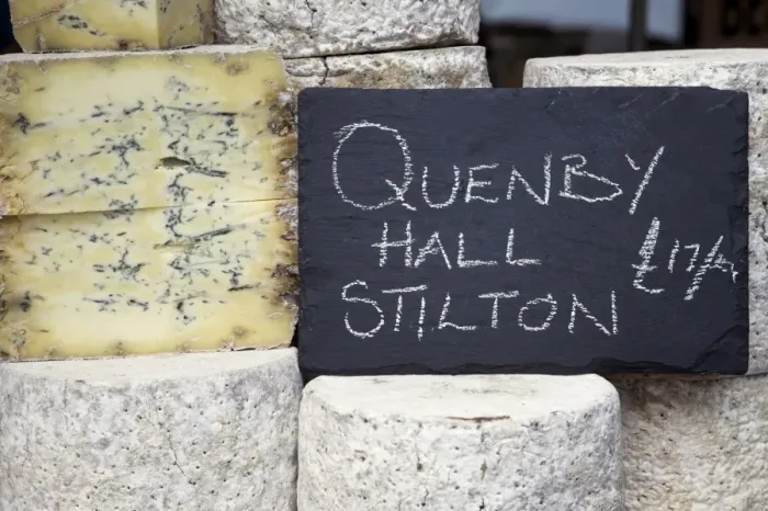 Framed Print : Traditional cheese for sale in Borough Market