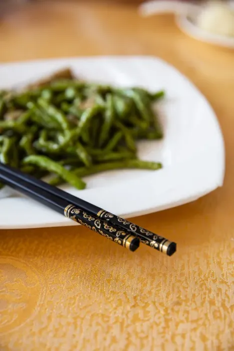 Framed Print : Traditional Choptsticks and food, Zhangjiajie National Forest Park Framed Print : Traditional Choptsticks and food, Zhangjiajie National Forest Park