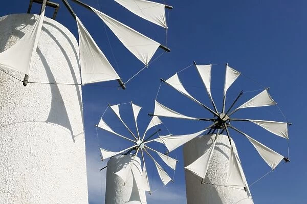 Traditional Cretan Windmills