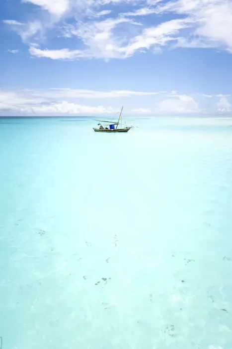 Framed Print : Traditional Dhow at anchor, Indian Ocean, Zanzibar, Tanzania Framed Print : Traditional Dhow at anchor, Indian Ocean, Zanzibar, Tanzania