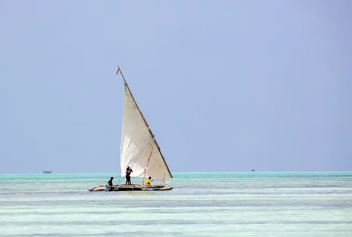 Framed Print : Traditional dhow heading out to sea on a fishing trip, Nungwi, Zanzibar, Tanzania Framed Print : Traditional dhow heading out to sea on a fishing trip, Nungwi, Zanzibar, Tanzania