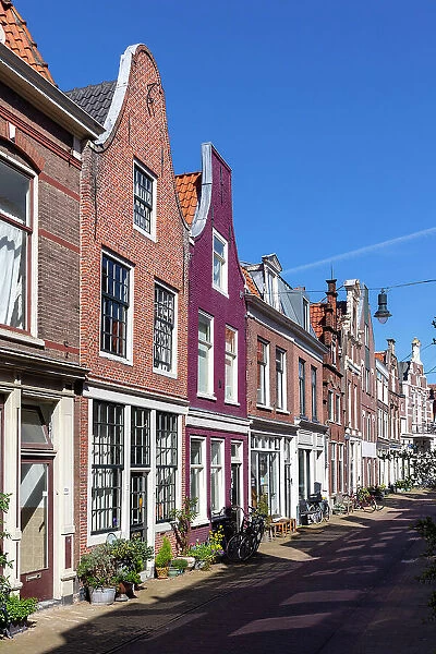 Traditional Dutch houses, Alkmaar, North Holland, Netherlands