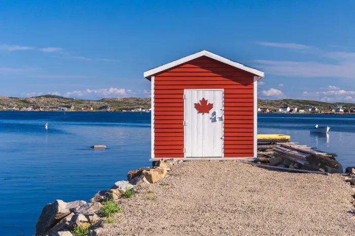 Framed Print : Traditional home of Joe Batts Arm, Fogo Island, Newfoundland and Labrador, Canada Framed Print : Traditional home of Joe Batts Arm, Fogo Island, Newfoundland and Labrador, Canada