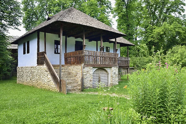 Traditional house from the Carpathian region