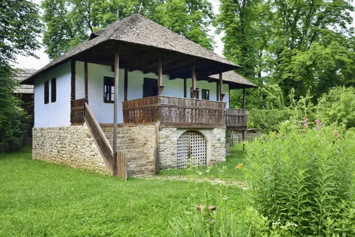 Framed Print : Traditional house from the Carpathian region Framed Print : Traditional house from the Carpathian region