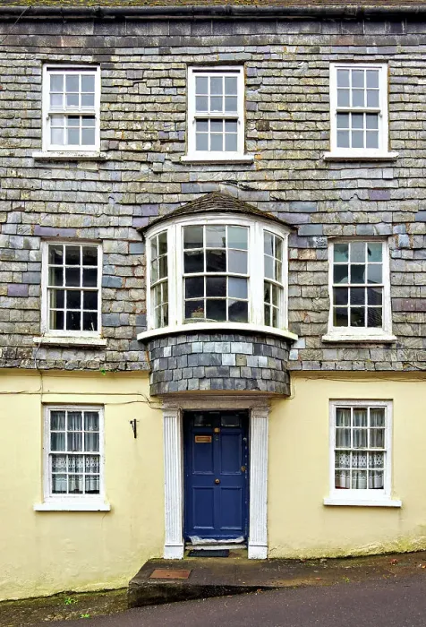Framed Print : Traditional House, detailed view, Kinsale, County Cork, Ireland Framed Print : Traditional House, detailed view, Kinsale, County Cork, Ireland