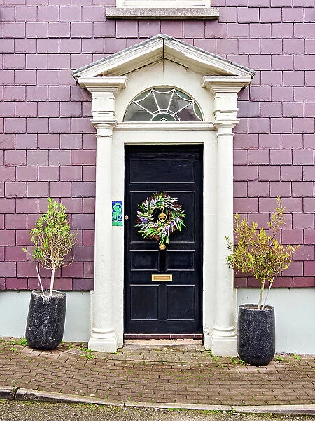 Traditional House, detailed view, Kinsale, County Cork, Ireland