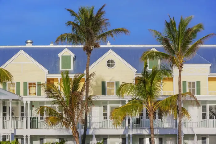 Framed Print : Traditional houses, Key West, Florida, USA Framed Print : Traditional houses, Key West, Florida, USA