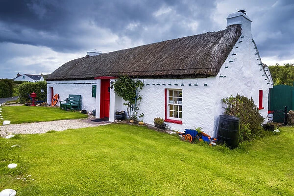 Traditional Irish Cottage, Inishowen Peninsula, Co. Donegal, Ireland