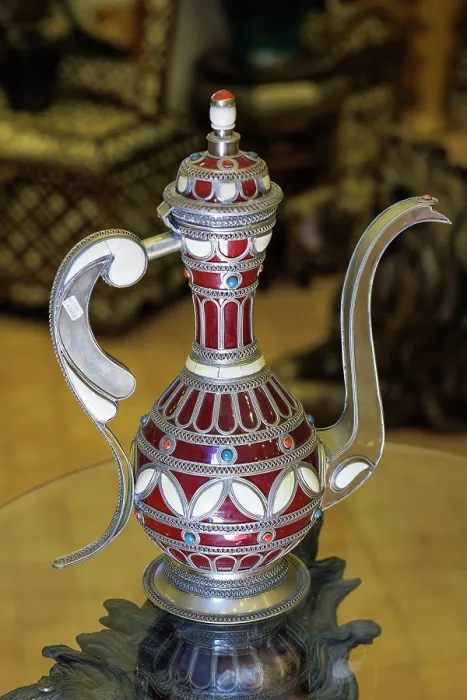 Framed Print : Traditional jug, Tahnaout, Morocco