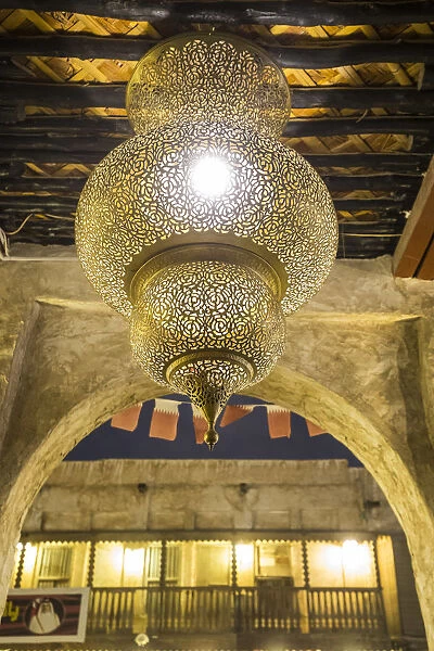 Traditional lantern, Souk Waqif, Doha, Qatar