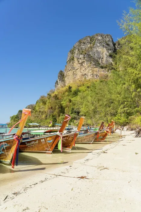 Framed Print : Traditional long tail boats on Poda Island, Ao Nang, Krabi, Thailand Framed Print : Traditional long tail boats on Poda Island, Ao Nang, Krabi, Thailand