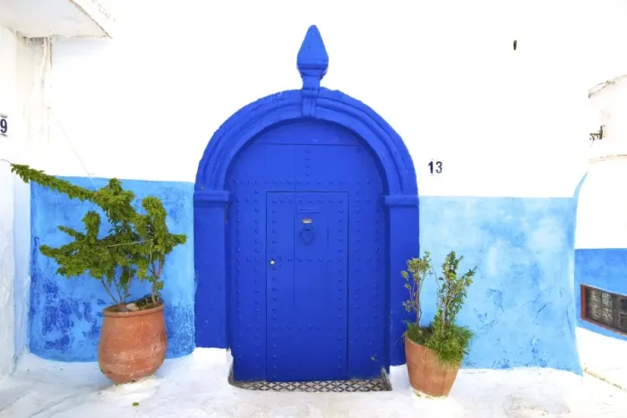 Framed Print : Traditional Moroccan Decorative Door, Rabat, Morocco, North Africa Framed Print : Traditional Moroccan Decorative Door, Rabat, Morocco, North Africa