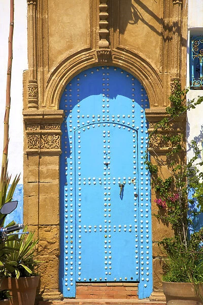 Traditional Moroccan Decorative Door, Rabat, Morocco, North Africa