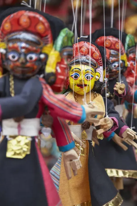 Framed Print : Traditional puppets, Bhaktapur (UNESCO World Heritage Site), Kathmandu Valley, Nepal Framed Print : Traditional puppets, Bhaktapur (UNESCO World Heritage Site), Kathmandu Valley, Nepal