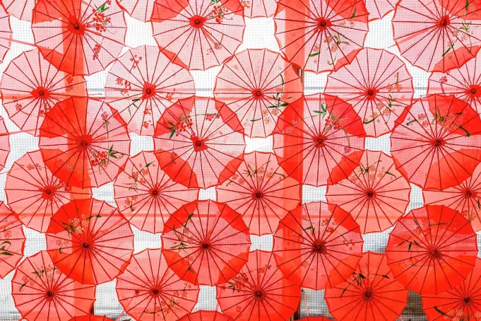 Framed Print : Traditional red umbrellas, Ho Chi Minh City (Saigon), Vietnam Framed Print : Traditional red umbrellas, Ho Chi Minh City (Saigon), Vietnam