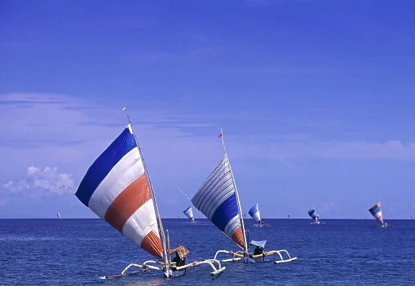 Traditional sailing boats