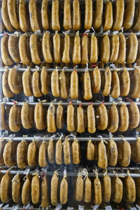 Framed Print : Traditional sausages (Alheiras) from Mirandela. Tras os Montes, Portugal Framed Print : Traditional sausages (Alheiras) from Mirandela. Tras os Montes, Portugal