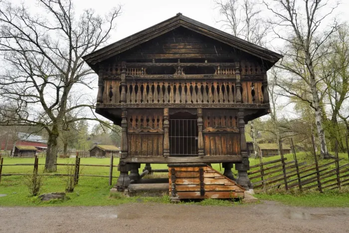 Framed Print : Traditional storehouse at the Norwegian Museum of Cultural History (Norsk Folkemuseum) Framed Print : Traditional storehouse at the Norwegian Museum of Cultural History (Norsk Folkemuseum)