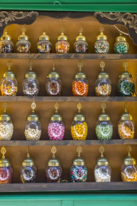 Framed Print : Traditional sweet shop, Balat district, Istanbul, Turkey Framed Print : Traditional sweet shop, Balat district, Istanbul, Turkey