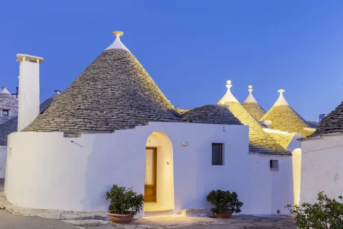 Framed Print : Traditional trullo house at dusk. Unesco World Heritage Site, Alberobello Framed Print : Traditional trullo house at dusk. Unesco World Heritage Site, Alberobello
