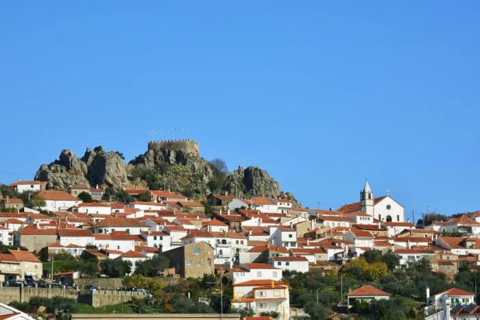 Framed Print : The traditional village of Penha Garcia. Beira Baixa, Portugal Framed Print : The traditional village of Penha Garcia. Beira Baixa, Portugal