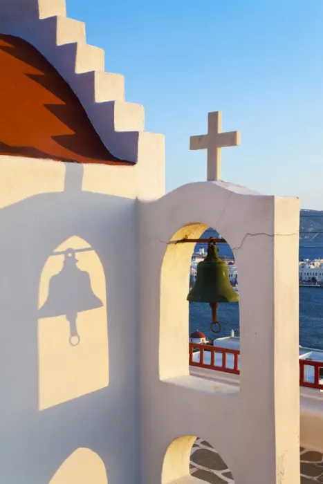 Framed Print : Traditional white Church, Mykonos (Hora), Cyclades Islands, Greece, Europe Framed Print : Traditional white Church, Mykonos (Hora), Cyclades Islands, Greece, Europe