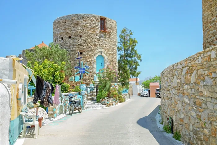 Framed Print : Traditional windmill, Chorio, Symi Island, Dodecanese Islands, Greece Framed Print : Traditional windmill, Chorio, Symi Island, Dodecanese Islands, Greece