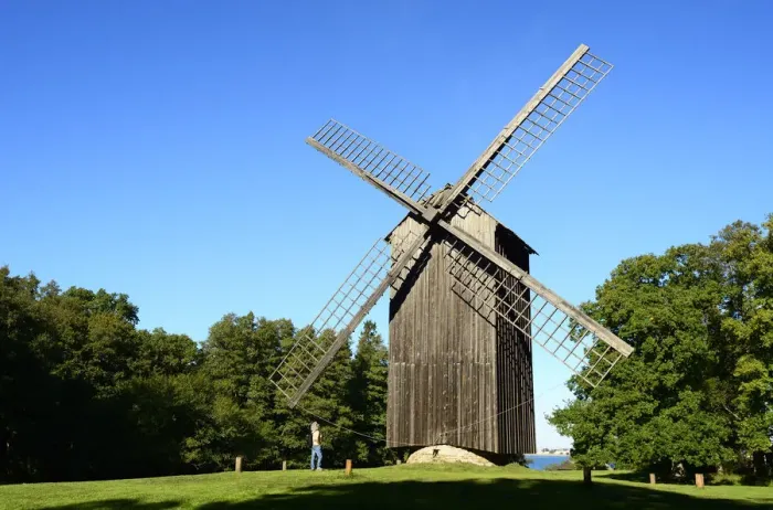 Framed Print : Traditional windmill at the Estonian Open Air Museum Framed Print : Traditional windmill at the Estonian Open Air Museum