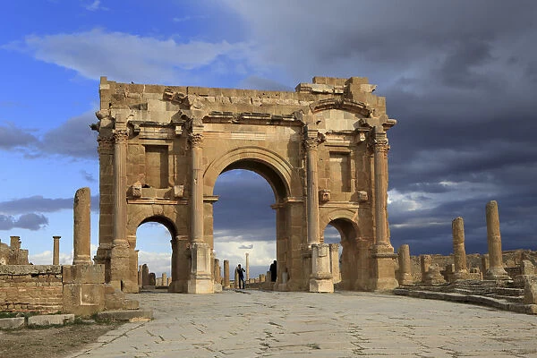 Trajans Arch, Timgad, Batna Province, Algeria