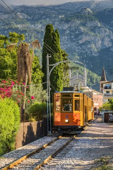 Framed Print : Tranvia de Soller heritage tramway, Soller, Majorca, Balearic Islands, Spain Framed Print : Tranvia de Soller heritage tramway, Soller, Majorca, Balearic Islands, Spain
