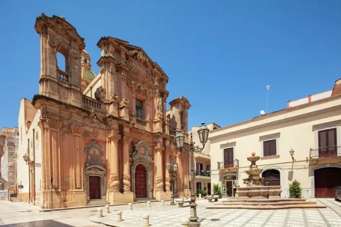 Framed Print : Trapani, Sicily. Purgatory Church in Marsala town center Framed Print : Trapani, Sicily. Purgatory Church in Marsala town center