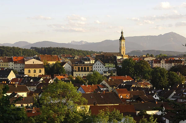 Traunstein, Chiemgau, Bavaria, Germany