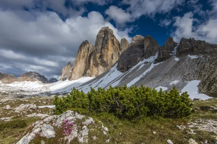 Framed Print : Tre Cime di Lavaredo or Drei Zinnen peaks, Dolomites, Cadore, Veneto, Italy Framed Print : Tre Cime di Lavaredo or Drei Zinnen peaks, Dolomites, Cadore, Veneto, Italy