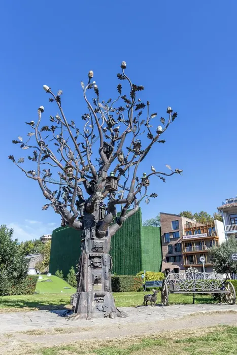 Framed Print : The tree of life, Rike park, Tbilisi, Georgia Framed Print : The tree of life, Rike park, Tbilisi, Georgia
