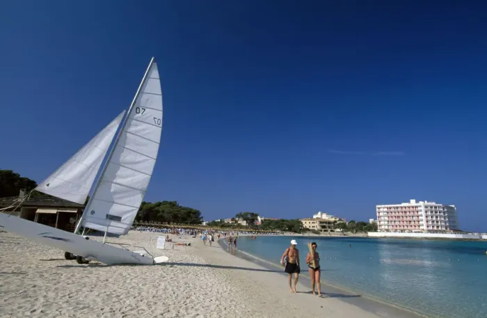 Framed Print : It Trenc, Majorca, the Balearic Islands, Spain Framed Print : It Trenc, Majorca, the Balearic Islands, Spain