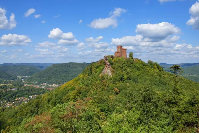 Framed Print : Trifels castle, Annweiler, Wasgau, Palatinate Forest, Rhineland-Palatinate, Germany Framed Print : Trifels castle, Annweiler, Wasgau, Palatinate Forest, Rhineland-Palatinate, Germany
