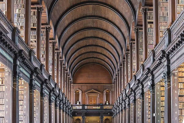 Trinity College library, Dublin, Ireland, Europe