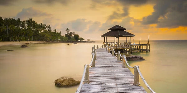 Tropical beach on an Island nr Ko Chang, Thailand
