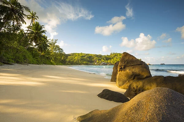 Tropical beach, southern Mahe, Seychelles